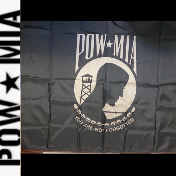 βπΊπΈ3βX5β Grommet Nylon POW/MIA Flag - Picture 2 of 10